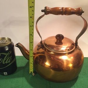 Copper teapot